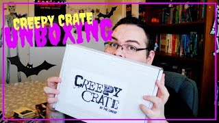 Creepy Crate 🔪 HORROR/TRUE CRIME UNBOXING | OCTOBER 2017