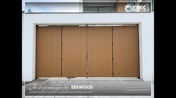 Cách thi công cửa cổng bằng gỗ nhựa ngoài trời phủ ASA - ERAWOOD #gonhua #gonhuangoaitroi