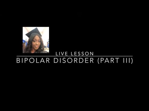 Bipolar Disorder in Nursing