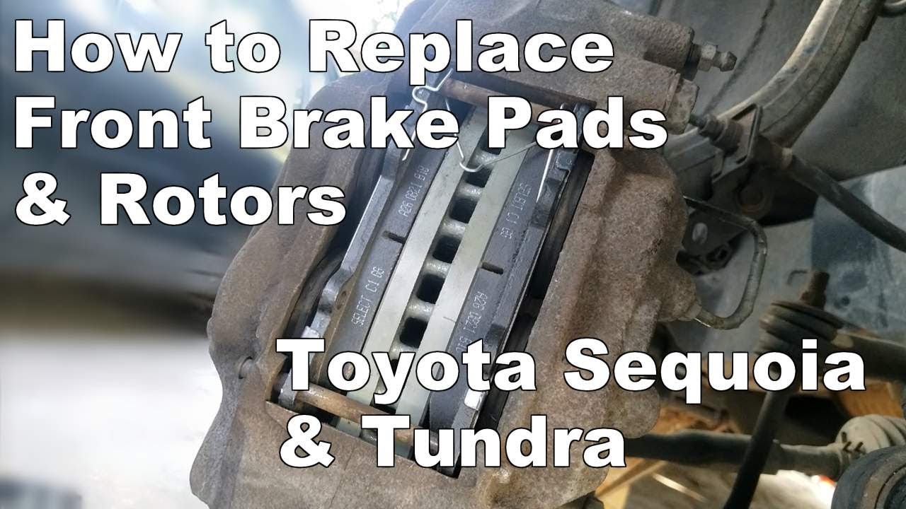 Front Rear Brake Ceramic Pads For Toyota Sequoia 2003 04 05 06 2007 Anti Noise