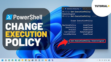 Windows 11: Change PowerShell execution policy to run scripts on your PC ✅Works in 2025