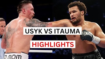 Moses Itauma vs Oleksandr Usyk Highlights & Knockouts