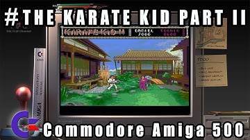 The Karate Kid Part II - Commodore Amiga 500 Gameplay Demo