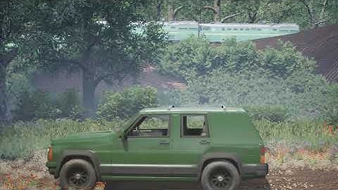 Flooded backyard Scene Level Design(with Gameplay) - Unreal Engine 4(Quixel MegaScans)