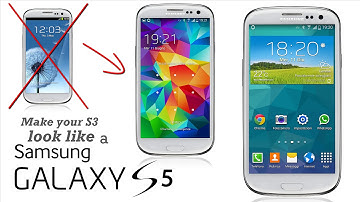 How to make your S3 look like a Galaxy S5 - [FULL HD]