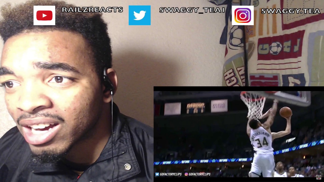 BUCKS VS BLAZERS GREEK FREAK IS A DEMI GOD - YouTube