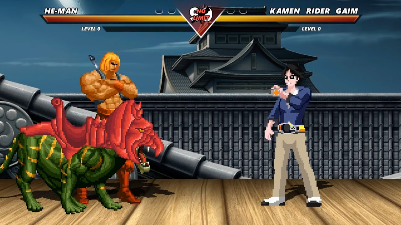 HE-MAN vs KAMEN RIDER GAIM - The most epic fight ever made! - YouTube