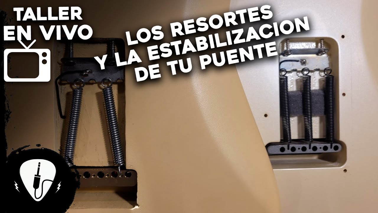 Los Resortes del Vibrato y la Estabilidad de Afinación de tu Guitarra
