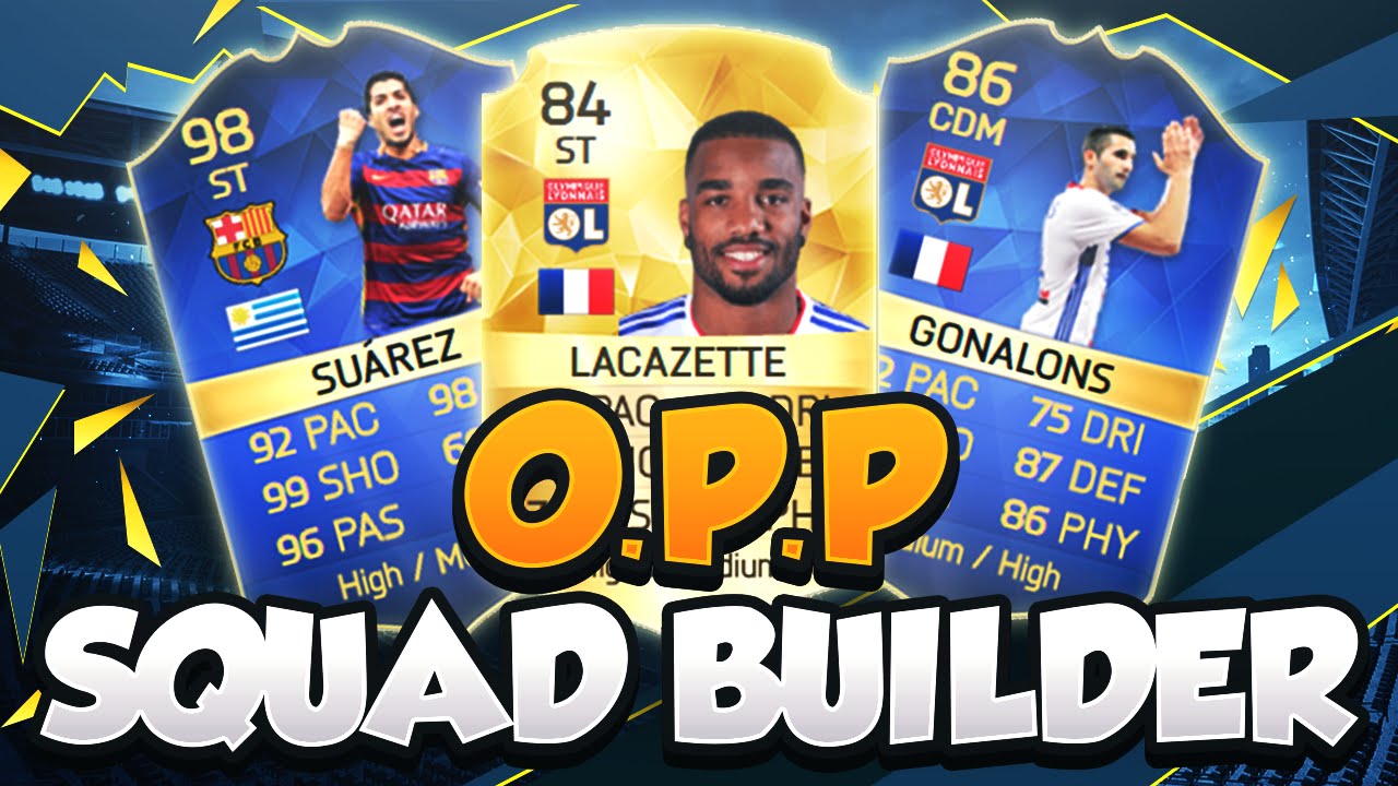 Fifa 16 Ultimate Team - O.P.P OVERPOWERED - WITH TOTS SUAREZ  SQUAD BUILDER # 4