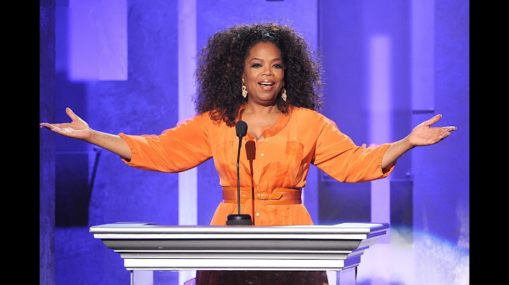 Oprah Winfrey - Nhân vật truyền hình nổi tiếng người Mỹ