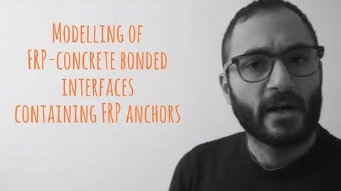 Modelling of FRP-concrete bonded interfaces containing FRP anchors