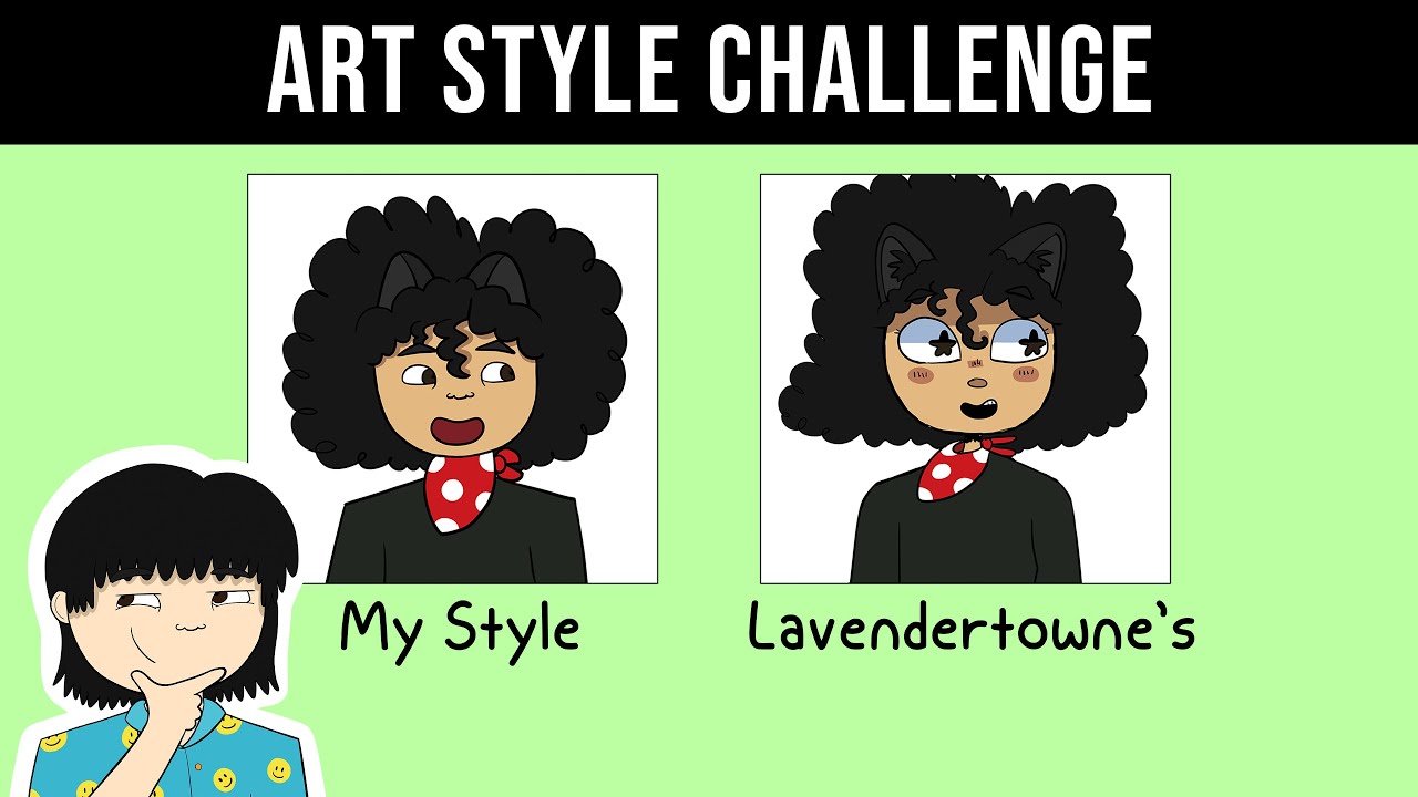 ART STYLE CHALLENGE - Drawing in 3 Art YouTubers' Art Styles ...