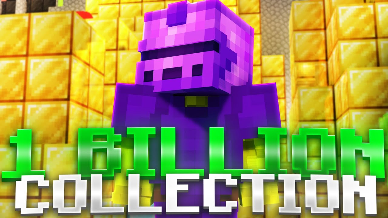 Why I got 1 Billion Gold collection in Hypixel Skyblock