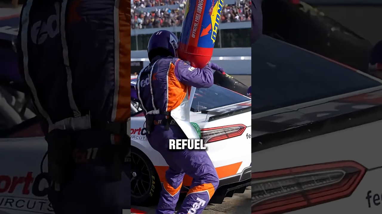 Как гоночные автомобили заправляются за считанные секунды