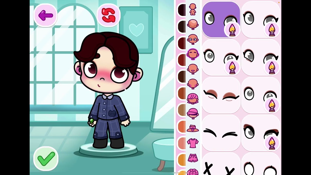 Je change ma famille sur Avatar World ￼