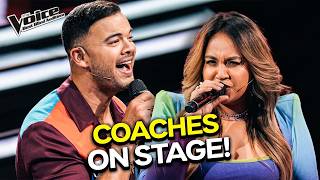 Karaoke Master Takes The Stage and The Coaches Pick Up The Mic! | The Voice