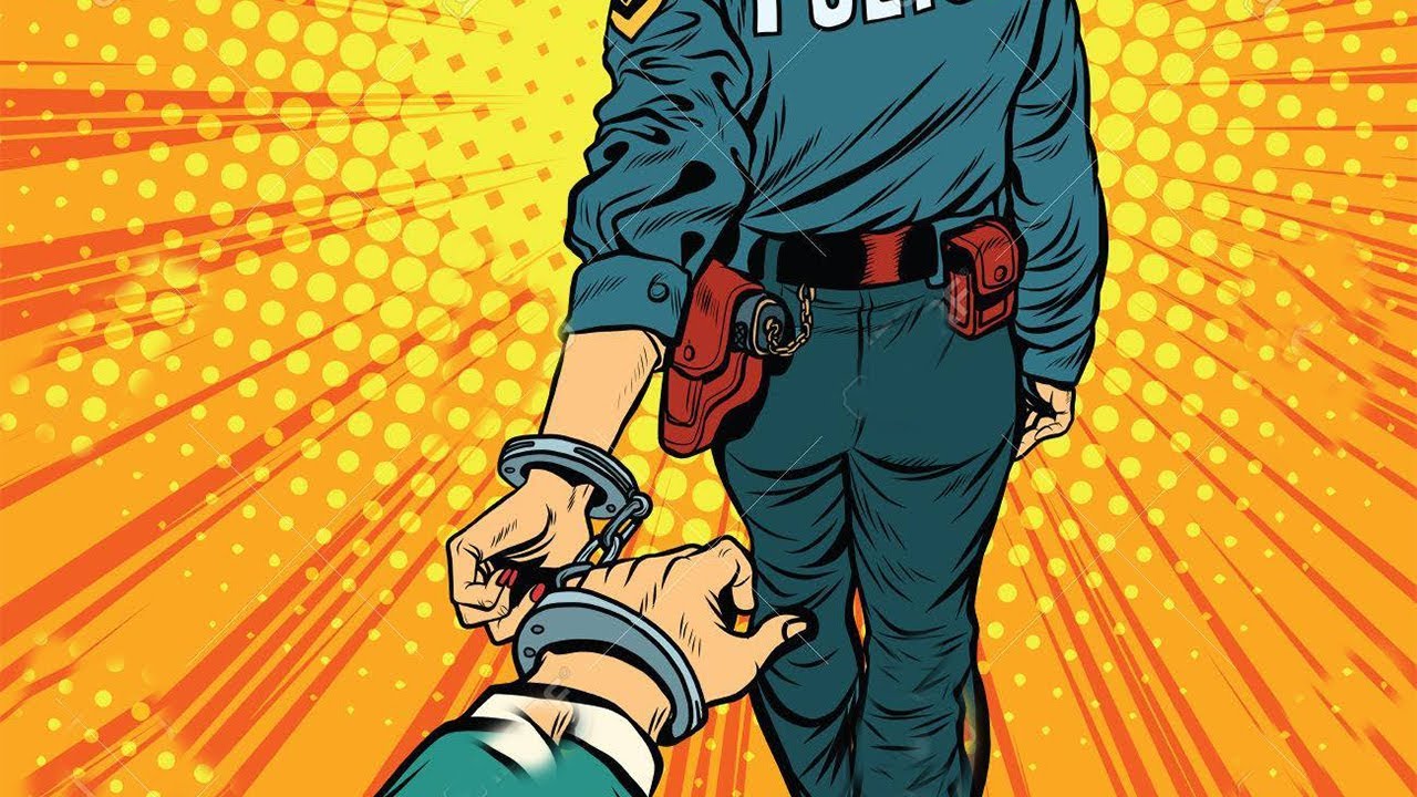 Полиция арт картинки