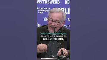 Steven Spielberg - you need a GOOD SCRIPT!