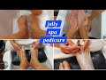 घर बैठे सीखे salon जैसा jelly spa pedicure बहुत ही आसानी से/foot pain relief pedicure/jelly pedicure