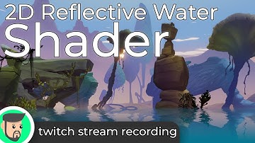 2D Reflective Water | Unity shader stream