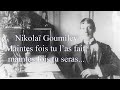 Nikolaï Goumilev - Maintes fois tu l’as fait, maintes fois tu seras...