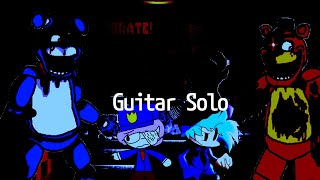 FNF X PIBBY X FNAF | GUITAR-SOLO V2 | BF and Pibby VS B0NN13 and FR3DDY