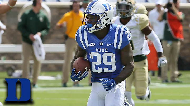 Duke RB Shaun Wilson Runs Through Baylor: 176 Yard...