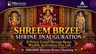 8 Priest Grand Shreem Brzee Wealth Activation Fire Lab and 100008 Shreem Brzee Chanting - 29/06/26