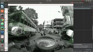 optical flow direction vectors all over the screen