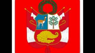 Sticker Coat Of Arms Peru