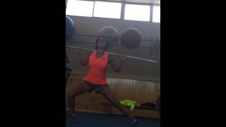 Paso Lateral Con Barra