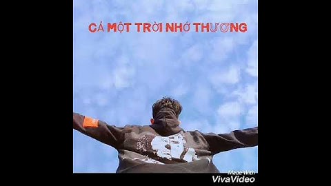 Cả một trời thương nhớ _ cover @haihuynh