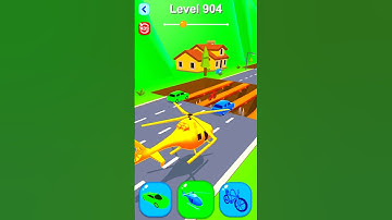 Shape-shifting Lv-904 Funny Race Gameplay new hyper casual games #shapeshifting #gameplay #shorts