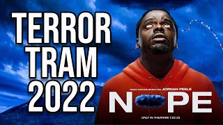 NOPE CONFIRMED | Halloween Horror Nights 2022 | HHN Merch & Maze Updates | Terror Tram Construction