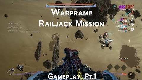 Warframe: Railjack Mission - Gameplay Pt.1