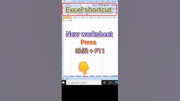 Excel shortcut | #excel #youtubeshorts #exceltips #exceltricks #shorts #ytshorts #viralshorts
