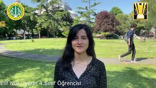Öğrencimiz Elif Nur Uygun, Hukuk Fakültesini Anlatıyor