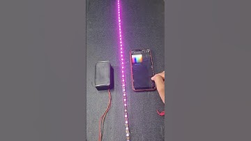 WS2812FX | ESP8266 WEB INTERFACE #youtubeshorts #shorts