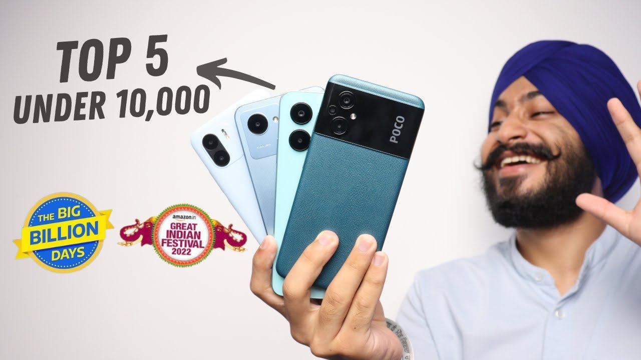 Top 5 Smartphone To Buy Under 10 000 In Amazon And Flipkart Sale 2022 Top 5 Smartphone To Buy Under 10 000 In Amazon And Flipkart Sale 2022