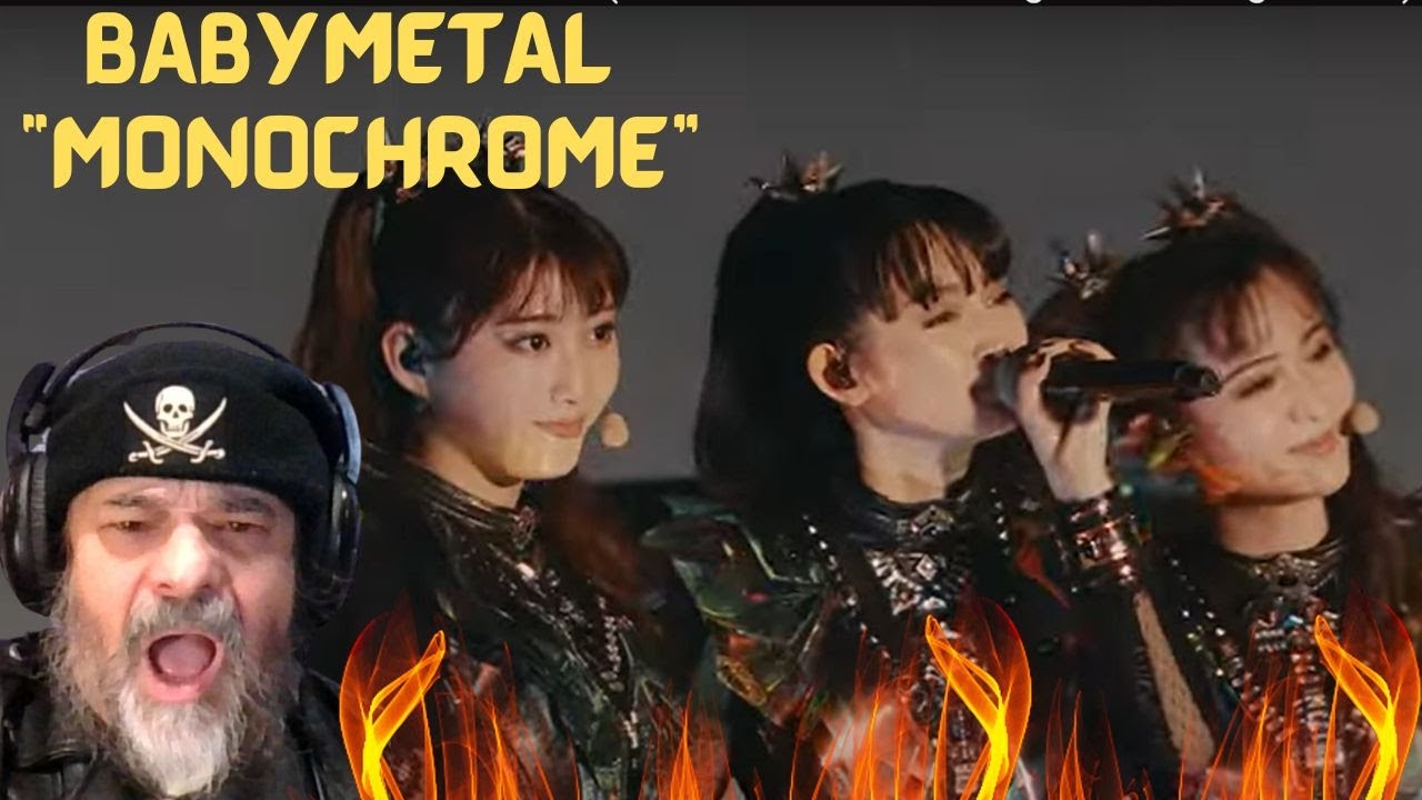Musician (REACTION) BABYMETAL- Monochrome (Live at Begins Clear Night 2023) SUBTITLED 4K