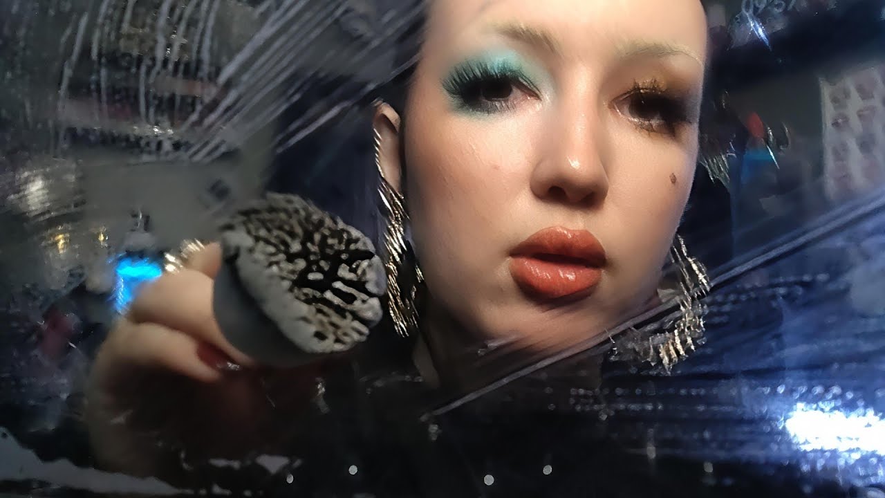 ASMR Pleksiglass 🪟 Isprobavam Novi Triger (Lens Brushing and Cleaning with Foam) 