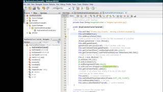 6 of 6: Capturing key presses and moving a button on a panel tutorial Update