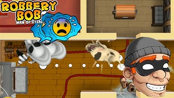 Robbery Bob 2 | Angry Dog Costume Vs Mario Ghost | Part 12