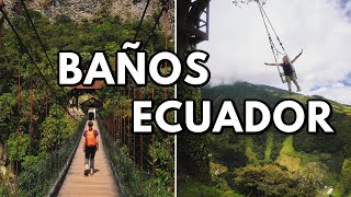 3 days HIKING IN BAÑOS ECUADOR *unbelievable*