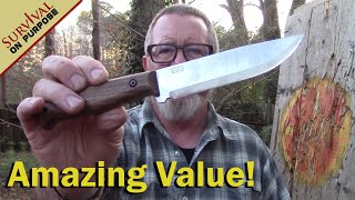 You Won't Believe This $40 Survival Knife!  BPS Knives Adventurer