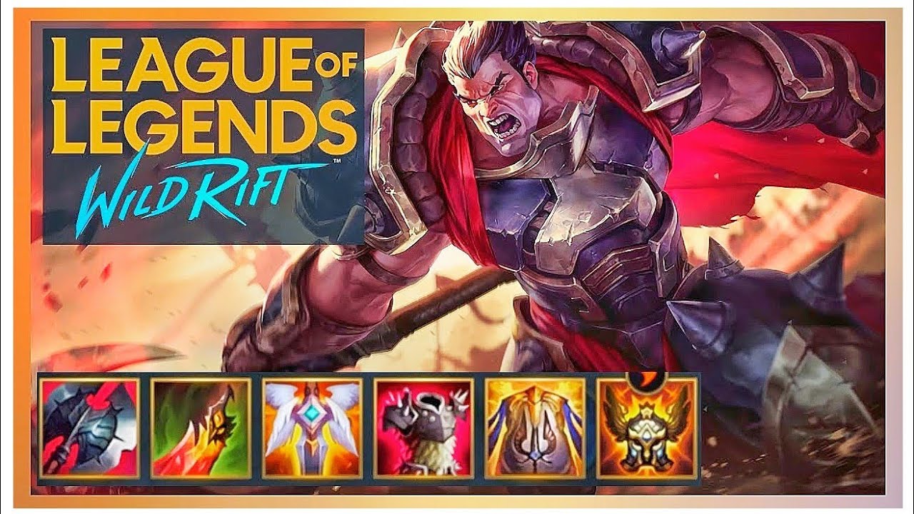 💯Como Jugar🎮 DARIUS en Top League of Legends Wild Rift🔥 *Los Mejores ...