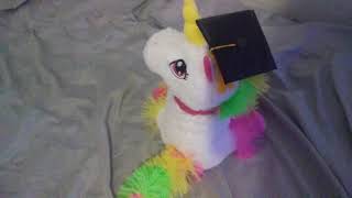 Graduation Unicorn sings Worth It