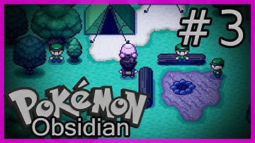 Pokemon Obsidian Version - TRAINERS AND GETTING WHITED OUT - Walkthrough Part 3