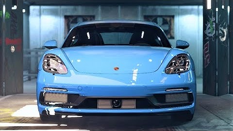 NFS Unbound - Porsche 718 Cayman GTS 2018 | Engine And Customization Showcase