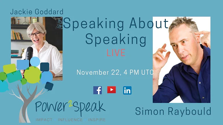 Speaking about Speaking: tips and techniques with ...